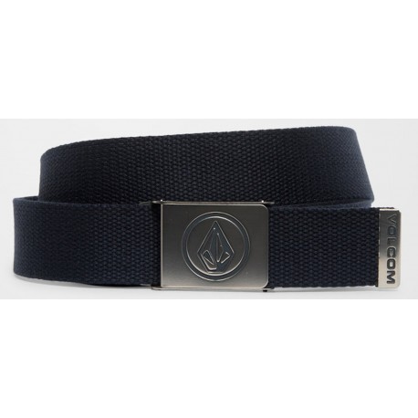 Volcom Circle Web Belt Navy