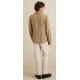 Chemise Rhythm Manche Longue Linen Chambray Coffee