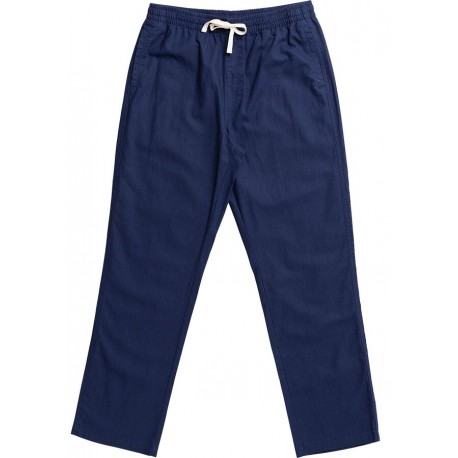 Pantalon Rhythm Linen Jam Pant Bleu Marine