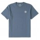 Tee Shirt Homme VISSLA Gato Oversized Heavy Organic Blue Haze