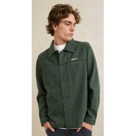 Chemise Rhythm Manche Longue Harlan Olive