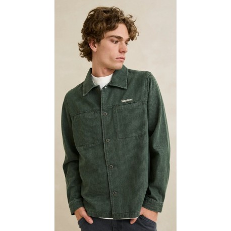 Chemise Rhythm Manche Longue Harlan Olive