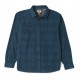 VISSLA Men's Rails Cord Eco Long-Sleeve Shirt – Dark Slate
