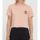 Tee Shirt Femme VOLCOM Dial Crop Misty Rose