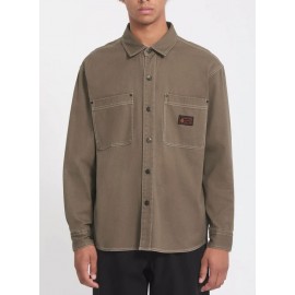 288 VOLCOM Levelstone Earth Men's Long-Sleeve Shirt