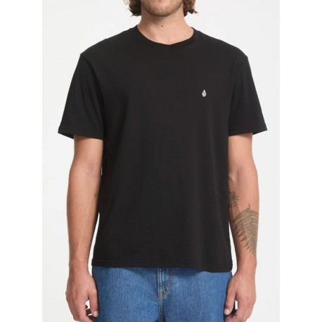 Tee Shirt Homme VOLCOM Stone Blanks Black