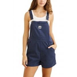 Rhythm Tide Short Overall Women Dark Blue