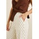 Rhythm Woman Sandy Essential Wide Leg Pant Cream