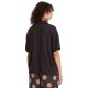 Volcom Women's Shirt EMB Midnite Ramble Top Vintage Black