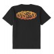VISSLA Men's Meltdown Oversized Organic Cotton T-Shirt - Black