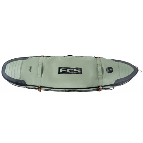 Housse de Surf de Voyage FCS Travel 3 Shortboard/Fish 6'7 Alpine