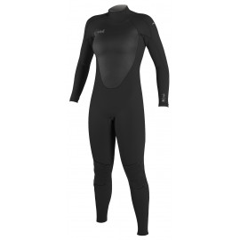 O'Neill Epic Women Wetsuit Back Zip 5/4mm Black Black