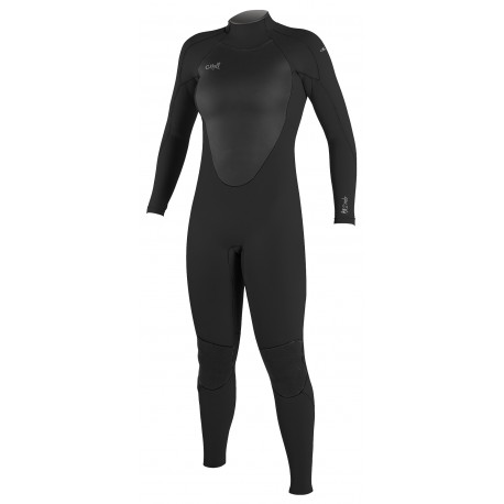Combinaison Femme O'Neill Epic Back Zip 5/4mm Black Black