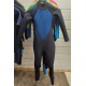 Combinaison Femme O'Neill Epic Back Zip 5/4mm Black Black