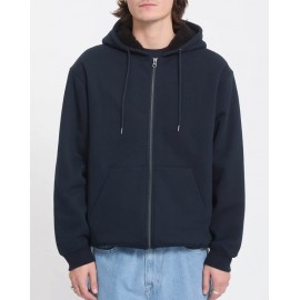 Sweat Doublé Sherpa Homme VOLCOM Single Stone Lined Zip Marine