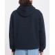 VOLCOM Men's Single Stone Sherpa-Lined Zip Hoodie - Navy