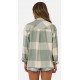 Chemise Femme Salty Crew Nomad Flannel Slate Grey