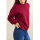 Sweatshirt Femme Rhythm Everyday Crew Neck Fleece Plume