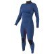 Sooruz Women's Divine Back Zip Organic Oysterprene Back Zip 5/4mm Black Wetsuit