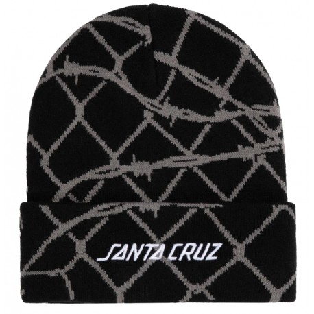 Bonnet Santa Cruz Spot Chain Noir
