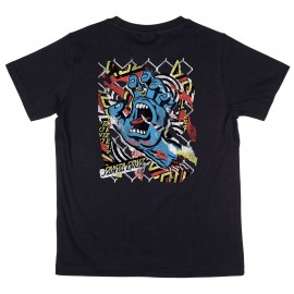 Tee Shirt Enfant Santa Cruz Youth Damaged Hand Noir