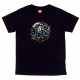 Tee Shirt Enfant Santa Cruz Youth Pay Off Front Noir