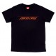 Tee Shirt Enfant Santa Cruz Youth Classic Fade Noir
