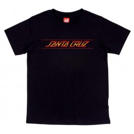 Tee Shirt Enfant Santa Cruz Youth Classic Fade Noir