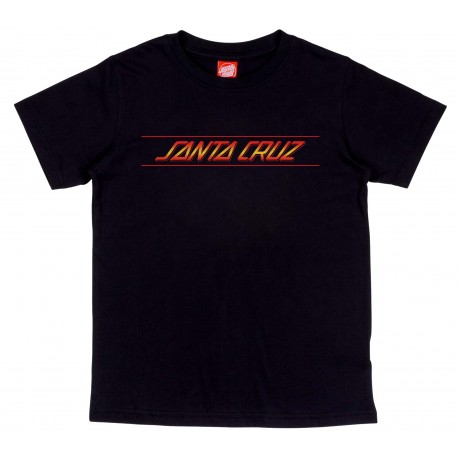Tee Shirt Enfant Santa Cruz Youth Classic Fade Noir
