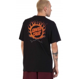 Tee Shirt Santa Cruz Forging Dot Black
