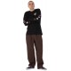 Tee shirt Manches Longues Santa Cruz Knibbs Cryptic Noir