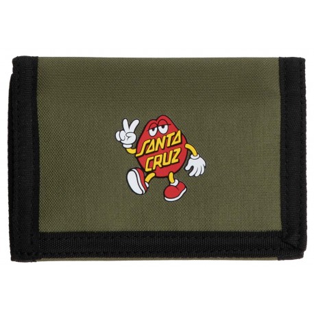 Santa Cruz Classic Dot Black Wallet