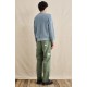 Sweat Homme Rhythm Polu Crew Knit Blue