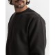Sweat Homme Rhythm Classic Fleece Crew Silver Vintage Black