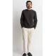 Sweat Homme Rhythm Classic Fleece Crew Silver Vintage Black