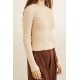 Pull Femme Rhythm Essential Long Sleeve Knit Top Oat