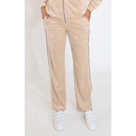 Pantalon de Jogging en Velours BANANA MOON Adrian Seashine Ecru