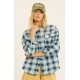 Chemise Polaire Femme Sistrevolution Night Waves E cozy Deep Sea