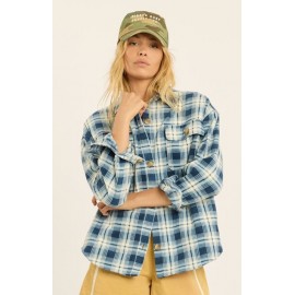 Chemise Polaire Femme Sistrevolution Night Waves E cozy Deep Sea