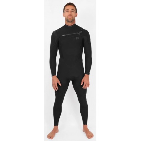 Wetsuits Sooruz Men Fighter Oysterprene Chest Zip 5/4/3mm Black