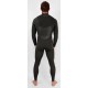 Combinaison Sooruz Homme Fighter Organic Oysterprene Chest Zip 5/4/3mm Black