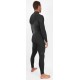 Combinaison Sooruz Homme Fighter Organic Oysterprene Chest Zip 5/4/3mm Black