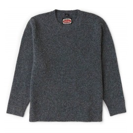 Pull Homme Vissla Presley Crew Neck Black Heather