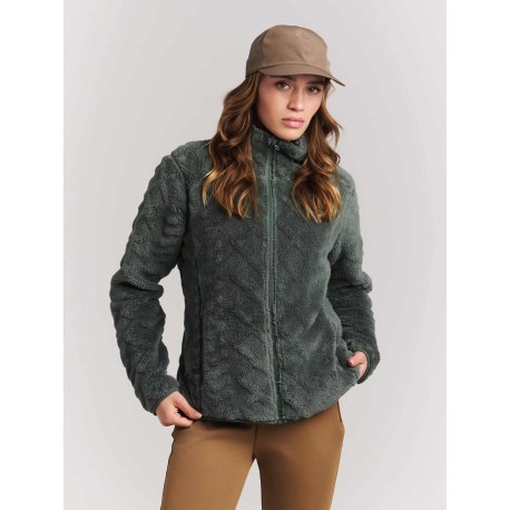 Polaire Femme PROTEST Prtfinta full zip top Evergreen