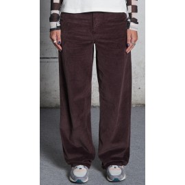Pantalon Velours Femme VOLCOM Weellow II Corduroy Raisin