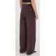 Pantalon Velours Femme VOLCOM Weellow II Corduroy Raisin
