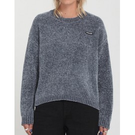 VOLCOM Bubble Tease Women's Sweater Storm Blue