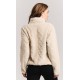 Polaire Femme PROTEST Prtfinta full zip top Kit off White