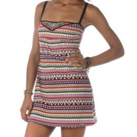 Dress Banana Moon Beachwear Red Iskia Tamatoa