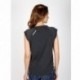 Sleeveless Sweatshirt In Breizh Theix Black Heather